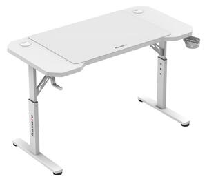 Huzaro Hero 2.6 Elektromosan állítható Gamer asztal 120 x 60 x 56-79 cm - Fehér
