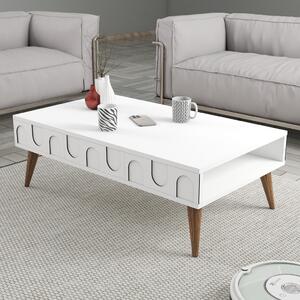 Lyon 34 - White, Walnut