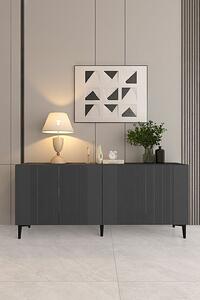 Corsa komód, antracit, 150 cm