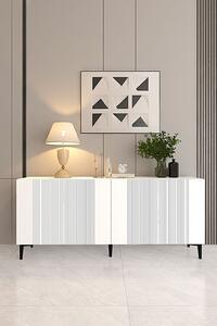 Corsa komód, fehér, 150 cm