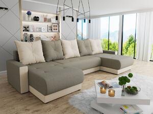 Széthúzható kanapé tárolóhellyel U (Lux 01 + Lux 26). 1059614