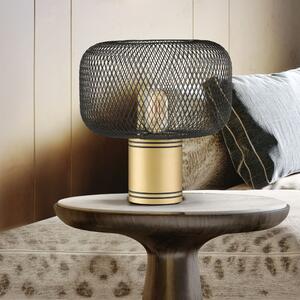 OSIRIS asztali lámpa, arany-fekete