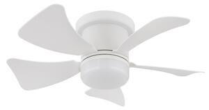 Globo Hines 03609W távirányítós mennyezeti ventilátoros lámpa, 10W LED, 3000K-6500K, 70-750 lm