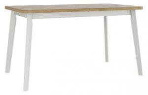 Asztal Harry Mirjan 80 x 140+180 VI (sonoma Mirjan L) (fehér). 1058500