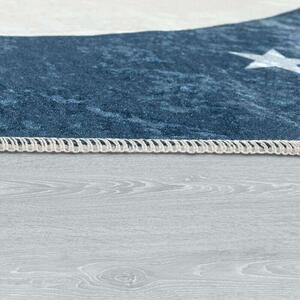 Holdmintás szőnyeg kék, modell 20397, 180x280cm