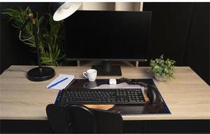 Könyökalátét, PVC, 375x575 mm, EXACOMPTA KreaCover&reg;, kék (EX29782E)