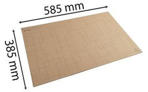 Könyökalátét, karton, 575x375 mm EXACOMPTA, Eterneco&reg;, barna (EX60147D)