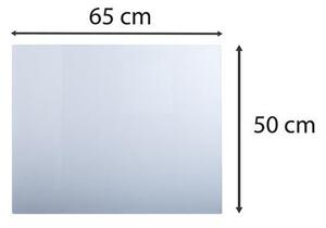Könyökalátét, PVC, 500x650 mm, EXACOMPTA, áttetsző (EX29635E)