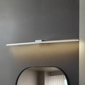Lucande LED tükör lámpa Kivana, króm, fém, 120 cm, IP44, Króm / ezüst, Fürdőszoba, Alumínium, Modern