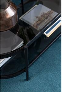 Dohányzóasztal üveg asztallappal 95x50 cm Bayonne - Actona