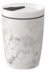 Like To Go szürke-fehér porcelán termobögre, 290 ml - Villeroy & Boch