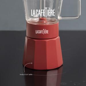 Piros rozsdamentes acél kávéfőző 0,29 l La Cafetiere Verona - Kitchen Craft