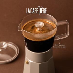 Szürke rozsdamentes acél kávéfőző 0,29 l La Cafetiere Verona - Kitchen Craft