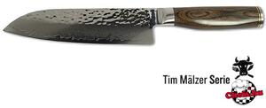 TIM MALZER japán Santoku kés - 18 cm