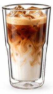 HOT & COLD duplafalú üvegpohár 350ml