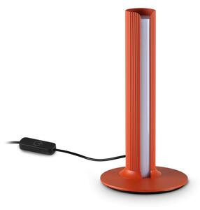 DORICA LED asztali lámpa, narancssárga, 25,5 cm, érintéssel dimmelhető
