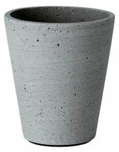 COLUNA betonszürke extra kicsi polystone kültéri virágtartó kaspó