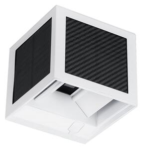 V-TAC 9W COB LED szolár fali fehér lámpa, szenzorral, állítható színhőmérséklettel - SKU 24295