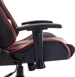 VidaXL műbőr Gamer szék #fekete-piros