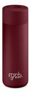Ceramic Bottle Merlot Piros 595ml rozsdamentes acél kerámia bevonatos termosz nyomógombos kupakkal