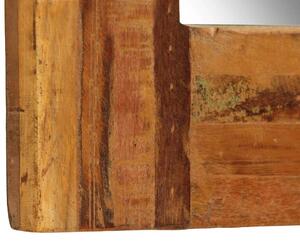 VidaXL újrahasznosított tömör fa keretes falitükör 60 x 60 cm