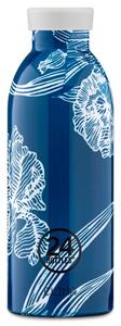 Clima TEA Infuser Philosophy kék 500 ml rozsdamentes acél design termosz teafű tartó kupakkal
