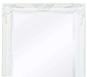 VidaXL 140x50 cm fehér Barokk stílusú fali tükör