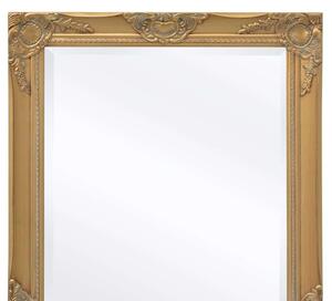 VidaXL aranyszínű barokk stílusú fali tükör 100 x 50 cm