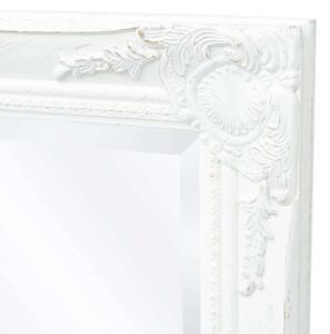 VidaXL fehér barokk stílusú fali tükör 100 x 50 cm
