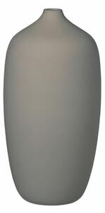 CEOLA sötét szürke 25cm magas kerámia váza