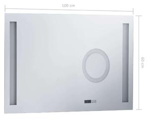 VidaXL LED-es fürdőszobai tükör érintésérzékelővel 100 x 60 cm