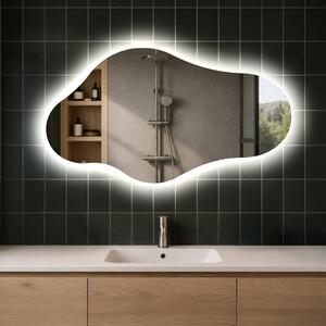 LED Fürdőszobai Tükör Irreguláris Formával C221