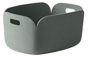 Muuto - Restore Kosár 48x35 Dusty Green - Lampemesteren