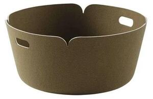 Muuto - Restore Round Kosár Brown Green - Lampemesteren