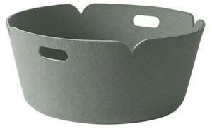 Muuto - Restore Round Kosár Dusty Green - Lampemesteren
