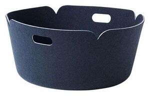 Muuto - Restore Round Kosár Midnight Blue - Lampemesteren
