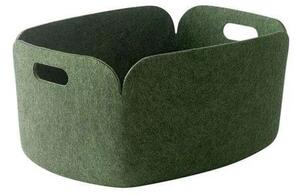 Muuto - Restore Kosár 48x35 Sötét Green - Lampemesteren