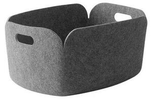 Muuto - Restore Kosár 48x35 Grey Melange - Lampemesteren