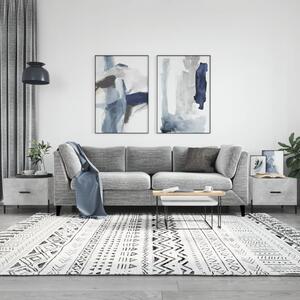 2 db betonszürke szerelt fa dohányzóasztal 50 x 50 x 40 cm