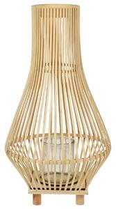 Lámpás LEYTE Fűzfa 58 cm Világosbarna