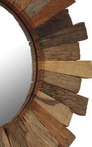VidaXL tömör újrahasznosított fa keretű falitükör 70 cm