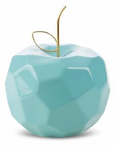 Apel kerámia figura Kék/arany 13x13x10 cm