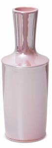 Simona1 kerámia váza Rózsaszín 13x13x36 cm