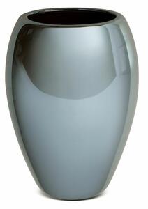 Simona4 kerámia váza Olívazöld 14x9x20 cm
