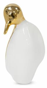 Rina figura Fehér/arany 13x8x23 cm