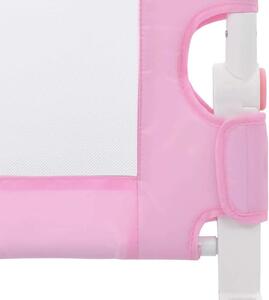 VidaXL rózsaszín poliészter biztonsági leesésgátló 120 x 42 cm