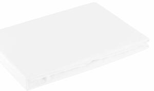 Nova3 pamut-szatén gumis lepedő Fehér 140x200 cm +30 cm