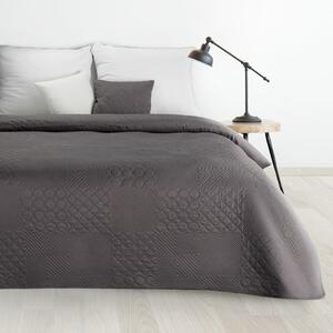 Boni5 mikroszálas ágytakaró Grafit 170x210 cm