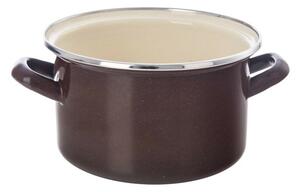 Orion Brown zománcozott edény peremmel, 2 l, 2 l