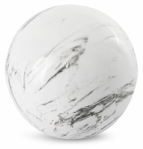 Sana 01 kerámia gömb Fehér/ezüst 9x9x9 cm